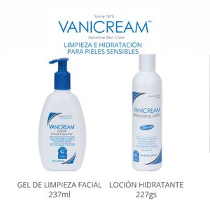 Combo limpieza e hidratación para pieles sensibles