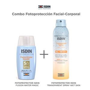 Combo fotoprotección facial-corporal