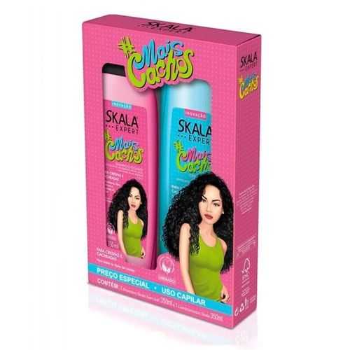 Kit mais cachos (shampoo 250 gr + acondicionador 250 gr)