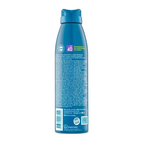 Protector solar fps 40 spray continuo 170ml