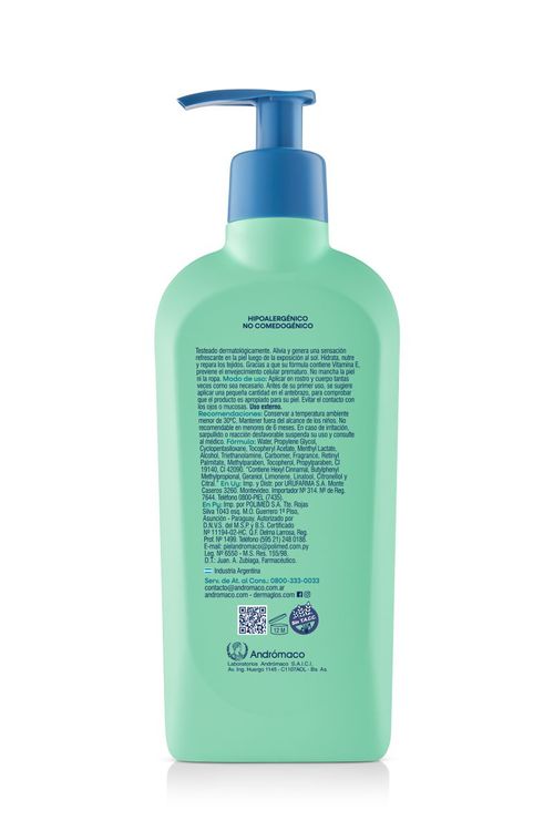 Gel post solar refrescante 300g