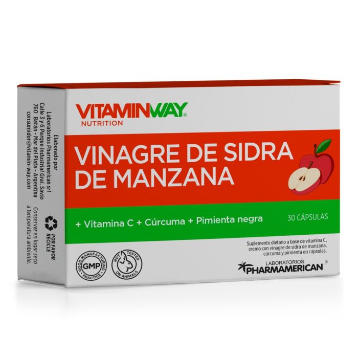 Vinagre de sidra de manzana (30 cpsulas) - Farmaonline