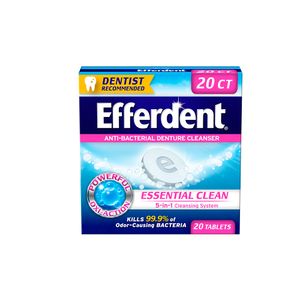 Tabletas limpiadoras dentales (20 tabletas)