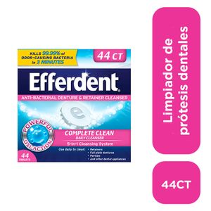 Tabletas limpiadoras dentales (44 tabletas)