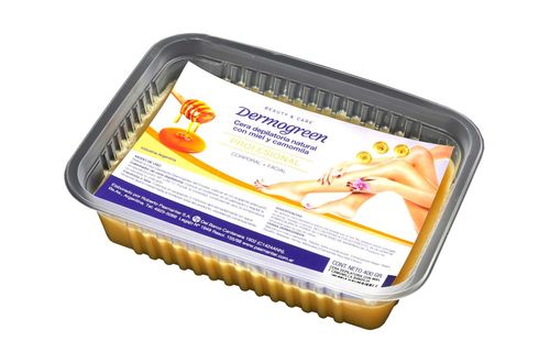 Cera depilatoria con miel y camomilla 400 gr