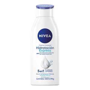 Crema corporal hidratación express piel normal a seca 400 ml