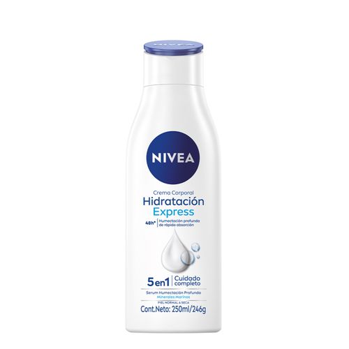 Crema corporal hidratación express piel normal a seca 250 ml