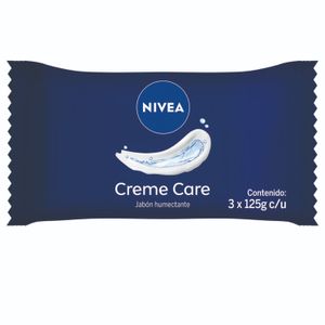 Jabón humectante creme care para todo tipo de piel 125 gr (3 unidades)