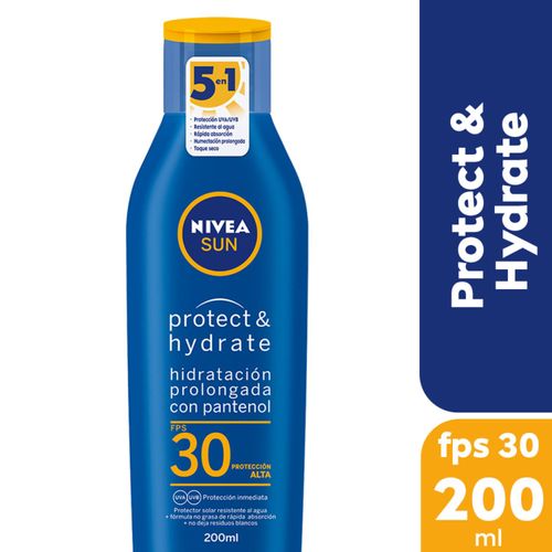 Protector solar humectante sun protect and hydrate fps30 200 ml