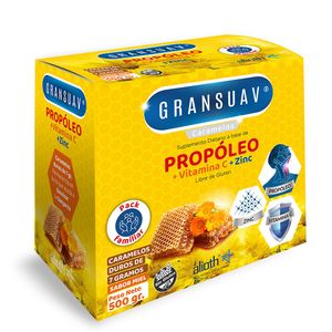 Caramelos a base de propóleo + vit c + zinc 500 gr