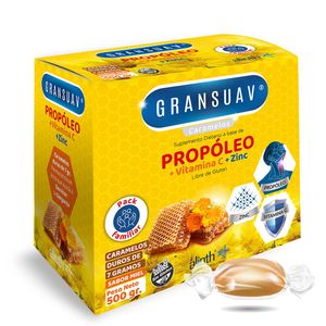 Caramelos a base de propóleo + vit c + zinc 500 gr