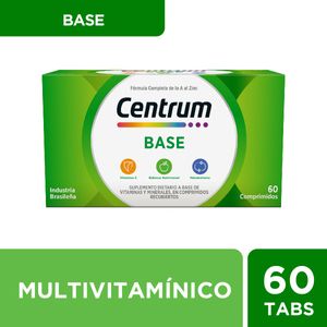 Suplemento dietario multivitaminico adultos 60 cmp