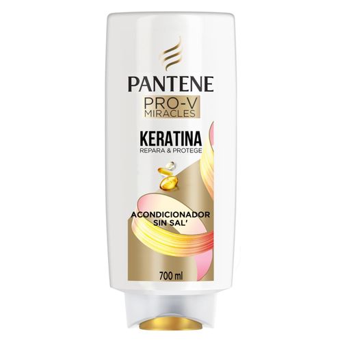 Acondicionador sin sal keratina con pro vitamina b5 700 ml