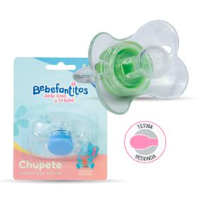 Chupete mariposa tetina redonda 6 a 18 meses
