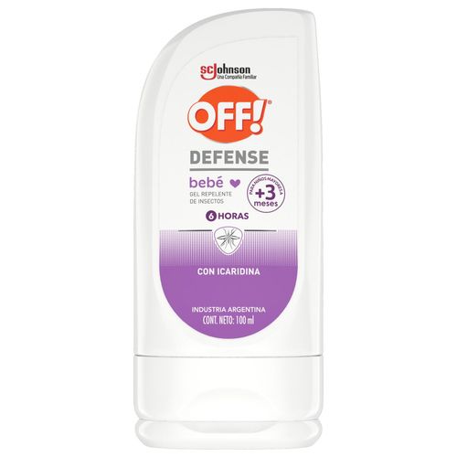 Repelente de mosquitos defense bebé 100 ml