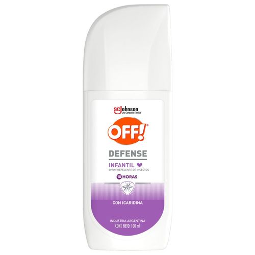 Repelente de mosquitos defense infantil en spray 100ml