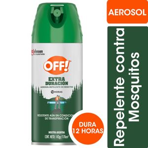 Repelente de mosquitos extra duración aerosol 170 ml