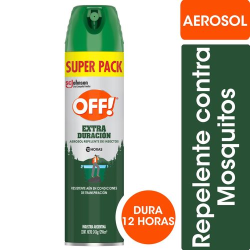 Aerosol repelente extra duracion 290 ml