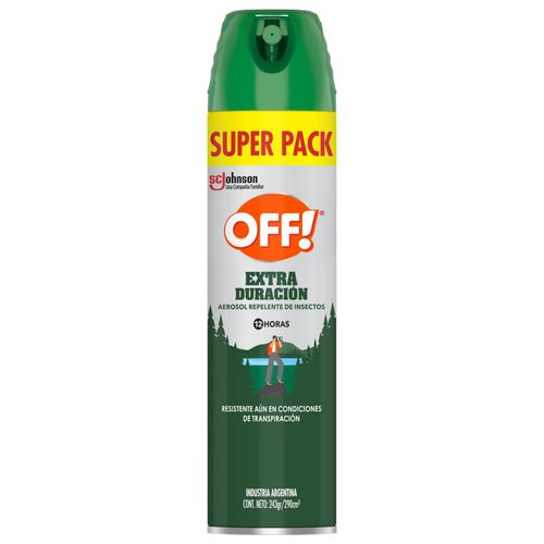 Aerosol repelente extra duracion 290 ml