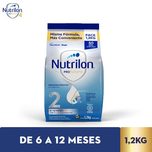 Fórmula láctea profutura en polvo para lactantes etapa 2 (pouch 1.2 kg)