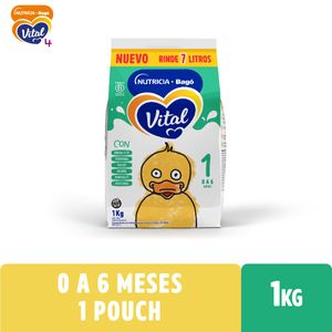 Fórmula láctea en polvo para lactantes etapa 1 (pouch 1 kg)