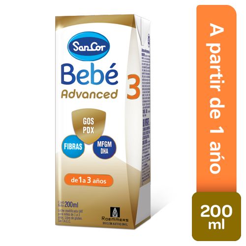 Fórmula láctea advanced 3 200 ml