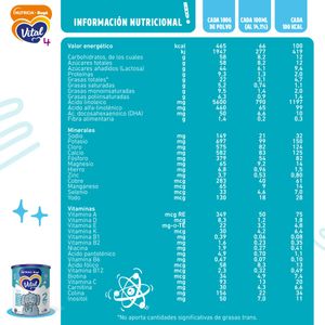 Fórmula láctea en polvo para lactantes etapa 2 800 grs
