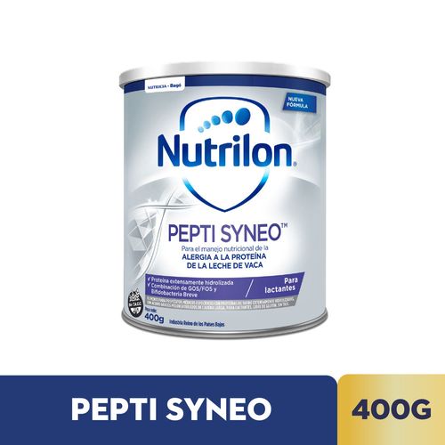 Fórmula láctea pepti lata 400 grs