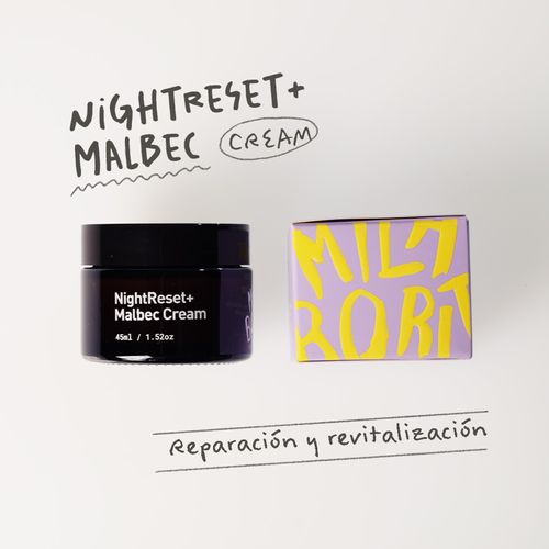 Crema facial nightreset+ malbec 45 ml