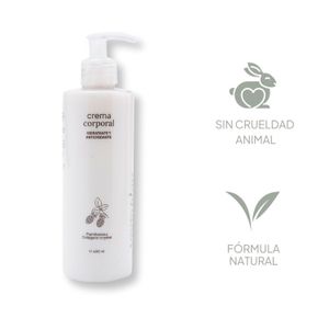 Crema corporal frambuesa y colágeno vegetal 400 ml