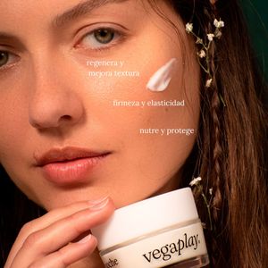 Crema de noche regeneradora - rosa mosqueta y colágeno vegetal 50 ml