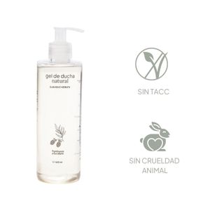 Gel de ducha natural frambuesa y eucalipto 400 ml