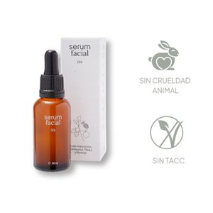 Serum facial día - ácido hialurónico y frambuesa maqui y naranja 30 gr