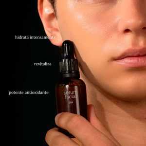 Serum facial día - ácido hialurónico y frambuesa maqui y naranja 30 gr