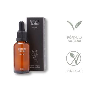 Serum facial noche - regenerador - colágeno vegetal y rosa mosqueta 30 ml