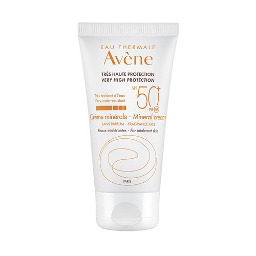 Protector solar crema mineral spf 50+ 50ml
