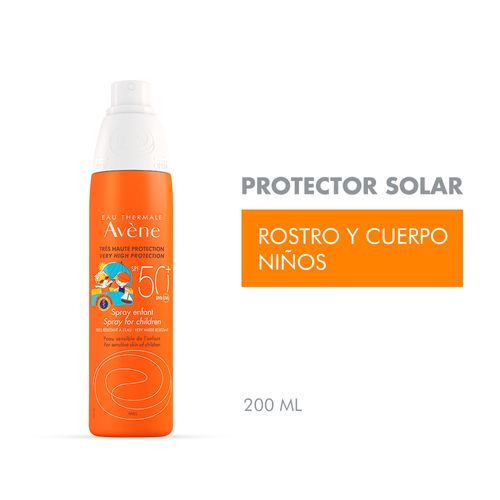 Protector solar especial niños en spray spf 50+ 200ml