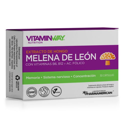 Melena de león (30 cápsulas vegetales)