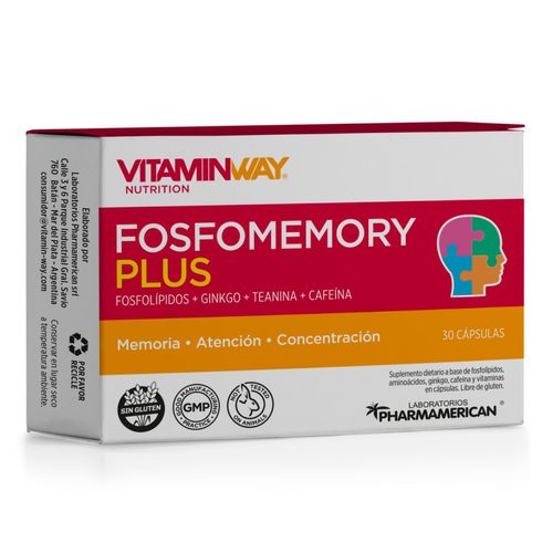 Fosfomemory Plus (30 cápsulas)