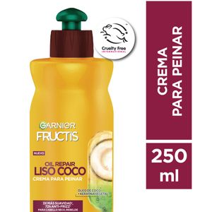 Crema para peinar liso coco 250 ml