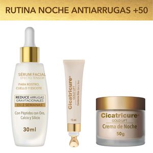 Combo rutina noche antiarrugas +50