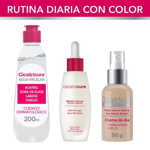 Combo rutina diaria con color