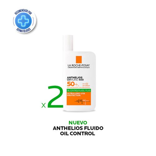 Combo anthelios fluido oil control x2