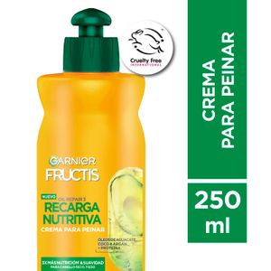 Crema para peinar recarga nutritiva 250 ml