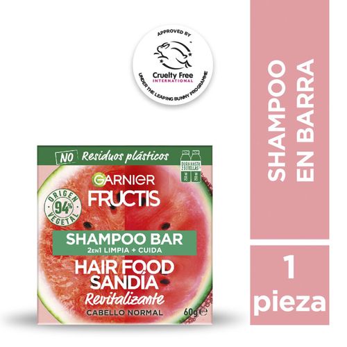 Shampoo sólido Hair Food Sandia 60gr