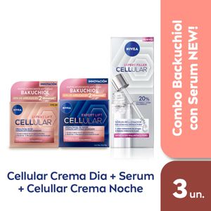 Combo cellular expert filler sérum rellenador  30 ml + crema facial de día cellular lift expert fps 30