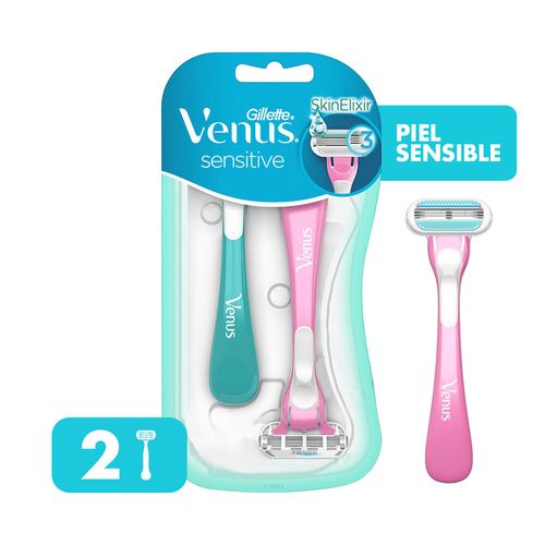 Máquinas de afeitar venus sensitive (2 unidades)