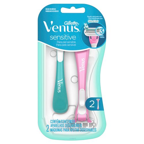 Máquinas de afeitar venus sensitive (2 unidades)
