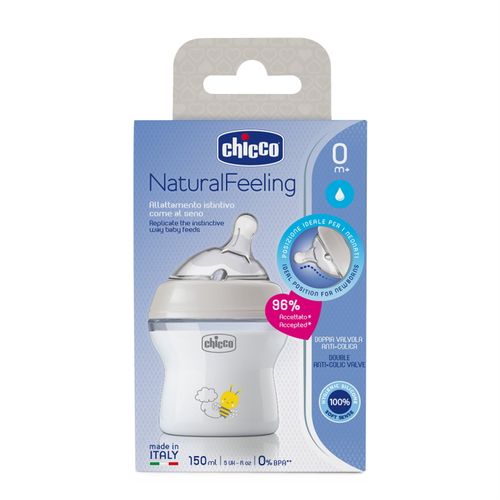 Biberon natural feeling 0+ 150 ml