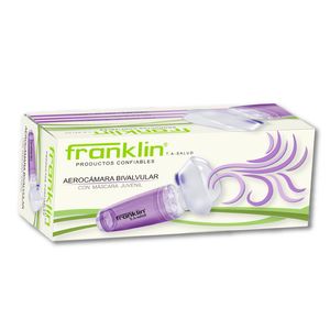 Aerocámara bivalvular juvenil con máscara